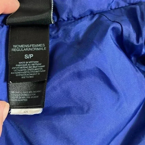 The North Face Puffer Jacket Goose Down Filled Quilted Full Zip - Picture 8 of 10